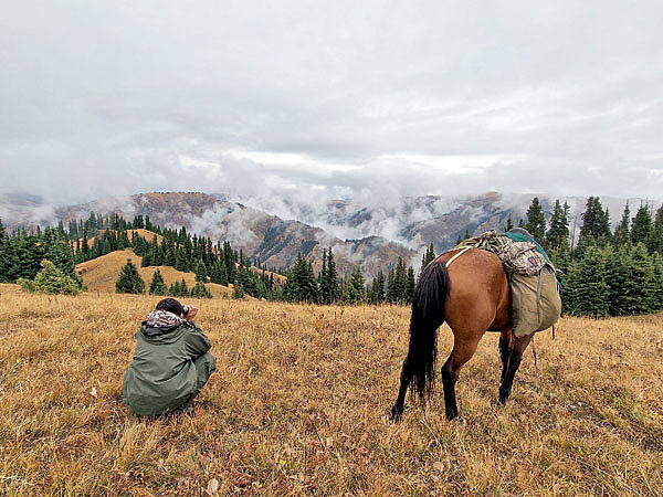 Изображение Туман в горах — один из злейших врагов охотника. Фото автора.