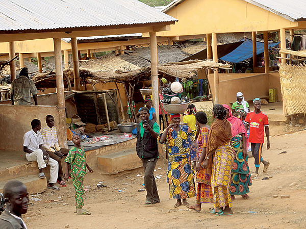 Изображение Бенин — одна из немногих стран в Африке, полностью обеспечивающих себя основными продуктами питания. Фото автора.