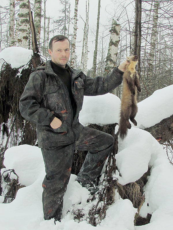 Изображение В зимнее время шкурки пушных зверей покрыты наиболее густым, высоким и ценным волосом. ФОТО СВЕТЛАНЫ БУРКОВСКОЙ 
