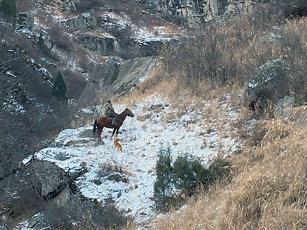 Изображение Передвижение верхом в горах экономит силы и драгоценное время. ФОТО ДМИТРИЯ САВЧЕНКО 
