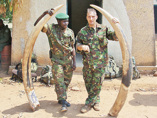 Изображение Африканские заповедники пока не могут уберечь слонов от браконьеров, убивающих животных ради бивней, которые пользуются огромным спросом на черном рынке Азии. ФОТО ENOUGH PROJECT/FLICKR.COM (CC BY-NC-ND 2.0) 