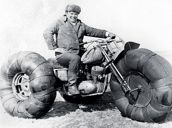 Изображение Самодельный вездеход из далеких восьмидесятых. ФОТО Валентина Екимова.