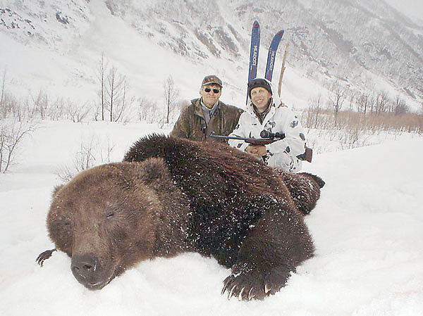 Изображение Первый камчатский медведь, добытый лично мной. ФОТО: ДМИТРИЙ ВСТОВСКИЙ