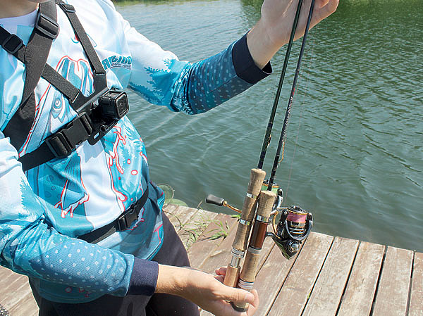 Изображение Спиннинги и катушки должны быть одного класса мощности. Фото: Лебедева Николая.