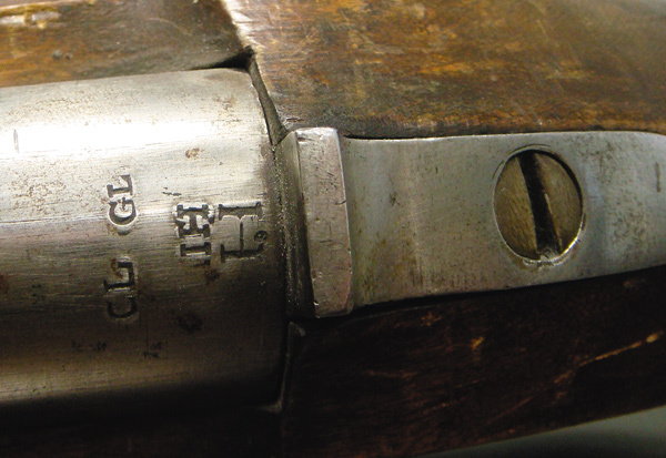 Изображение Щитик прицела без прорези. Это великолепное экспериментальное ружье так и не попало в войска.