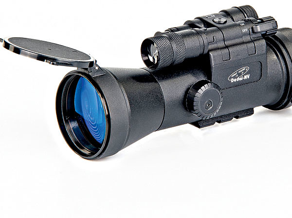 Изображение Установка насадки после прицела возможна не для всех типов ночных приборов. Например, устанавливать так тепловизор бессмысленно. Фото компании-производителя.