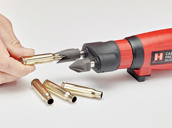 Изображение Подрезка гильзы — обязательная операция перед сборкой патрона.  ФОТО: ПРЕСС-СЛУЖБА КОМПАНИИ HORNADY