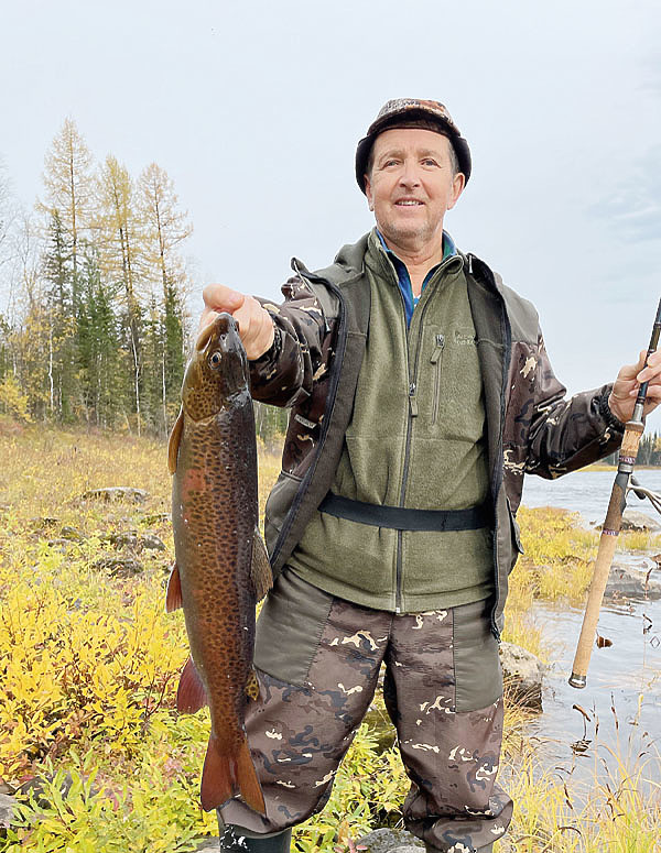 Изображение Этот таймень заглотил приманку слишком глубоко и попал на сковородку. Фото: Тоболь Евгении.
