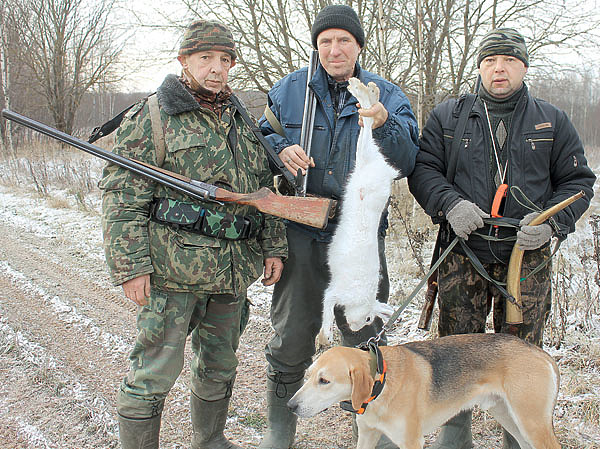 Изображение Наконец-то первый беляк добыт. ФОТО: ДМИТРИЙ ВАСИЛЬЕВ