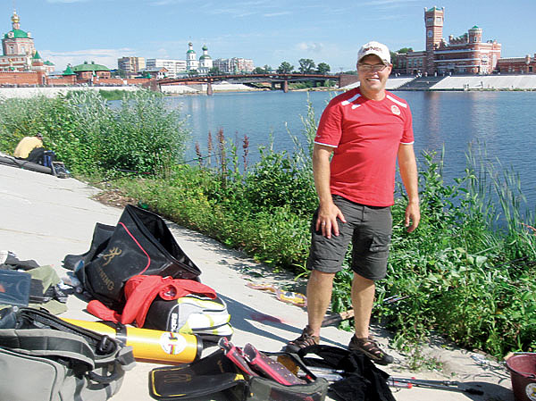 Изображение Велико и объемно хозяйство рыболова-туриста. Фото: Александр Токарев. 