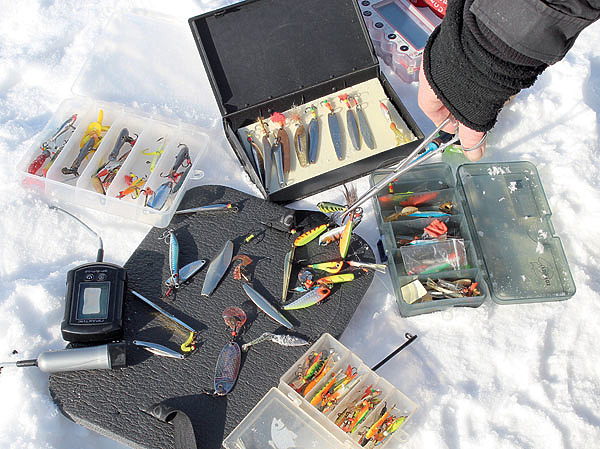 Изображение Только с таким арсеналом приманок можно всерьез рассчитывать на успех. Фото: Сергей Смирнов.