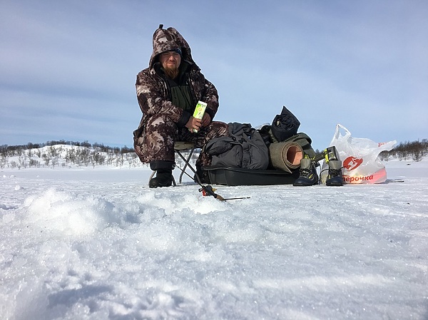 Изображение Начиная с марта погода в Заполярье может одаривать вот такими ясными солнечными днями. Фото: Шеляга Геннадия.