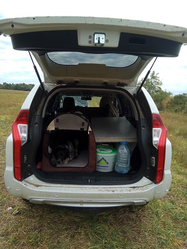 Изображение Салон не самый большой, но места хватает. Забегая вперед, скажу, что при росте 187 см я умудрялся спать в автомобиле со сложенными задними сиденьями.