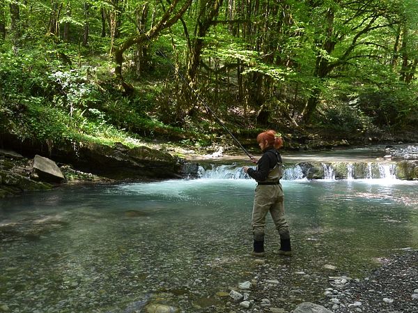 Изображение В комфортной экипировке ничего не отвлекает от процесса рыбной ловли. Фото: Геннадий Шеляг. 