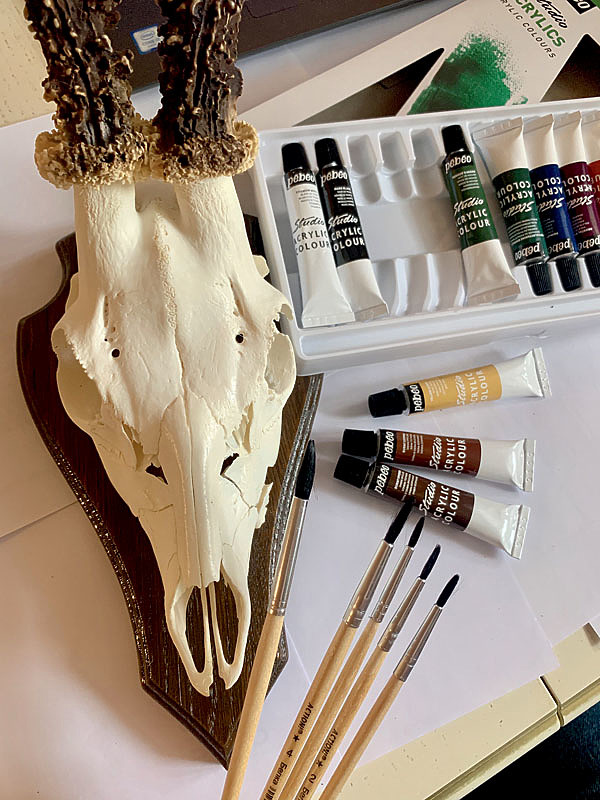 Изображение Порой необходима косметическая доводка трофея. Фото автора. 