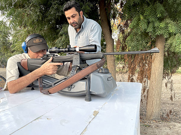 Изображение Не верь чужому оружию! Проверь пристрелку! Фото автора.