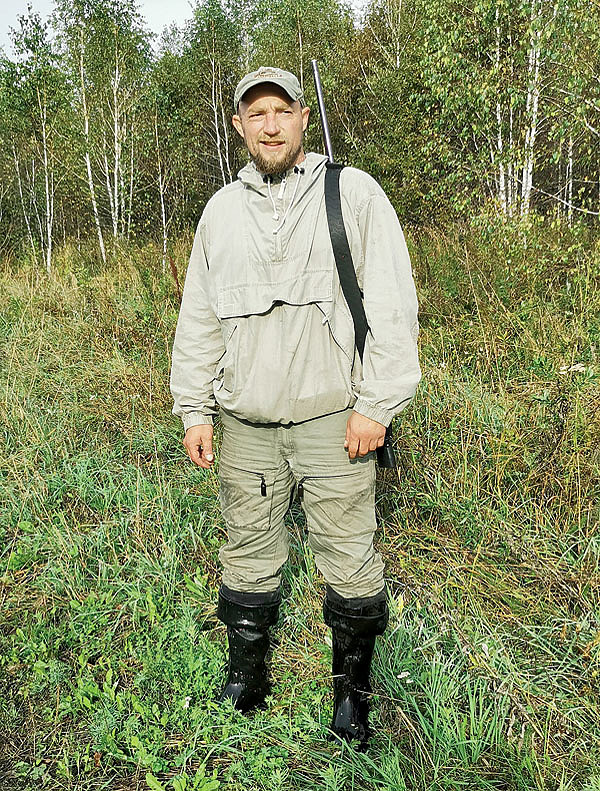 Изображение За спиной охотника березовый мелятник. Фото автора.
