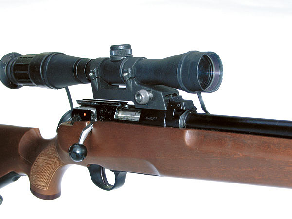 Изображение Малокалиберные винтовки чаще всего имеют только один боевой упор. Фото: Дмитрий Встовский 