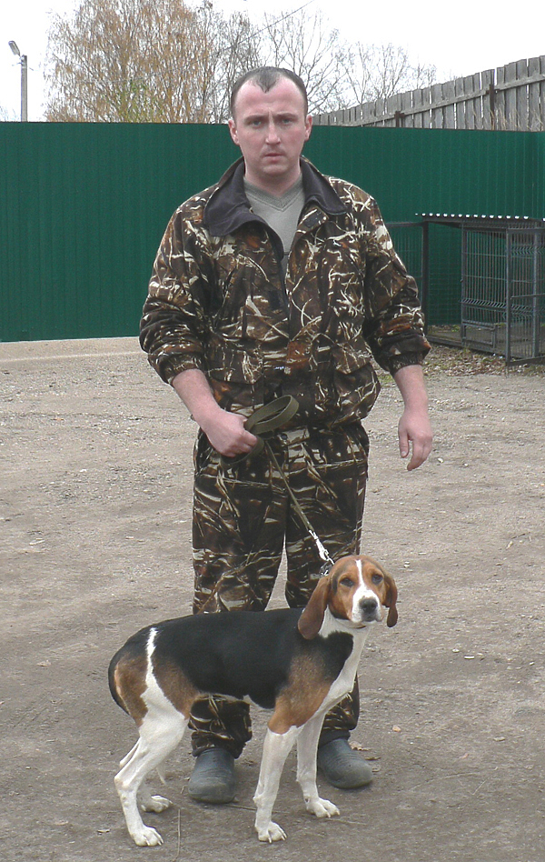 Изображение Романов А.В. (г. Клин), с эг Забавой 1734/16 (д.IIIст. при 73б. Шестое место в инд. зачёте).