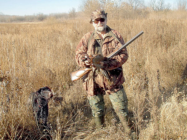 Изображение Фазан взят после классической стойки. Я счастлив. Фото автора. 