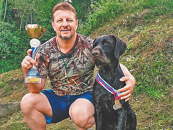 Изображение Дратхаар Амир Вон Эфеус Хоф С.В. Крушельницкого занял
1-е место. Фото автора.