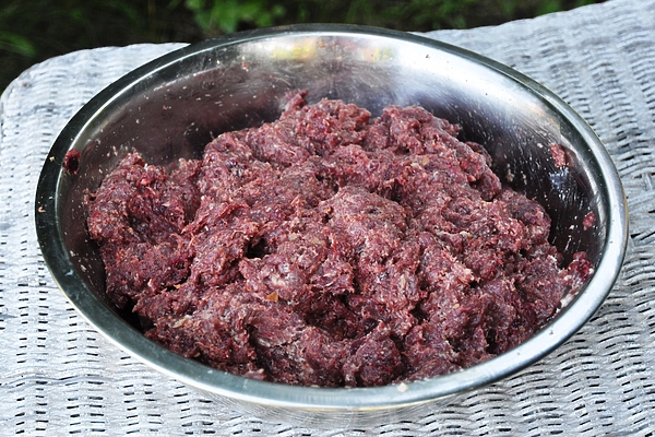 Фарш из косули