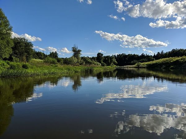 Изображение Красивая река Нара. Фото: Трембицкого Алексея.