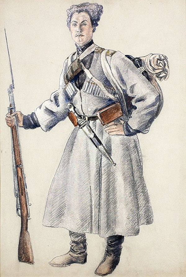 Изображение Не каждый казак имел кинжал, но редко кто был без оружия. Фото автора.