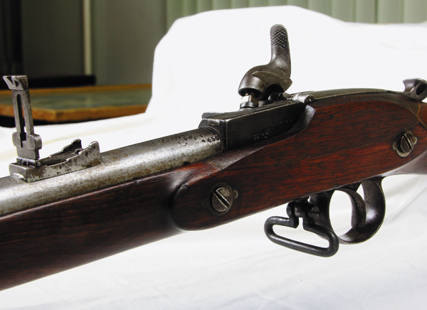 Изображение Классический рамочный прицел полностью удовлетворял англичан, а впоследствии и бурских стрелков. 