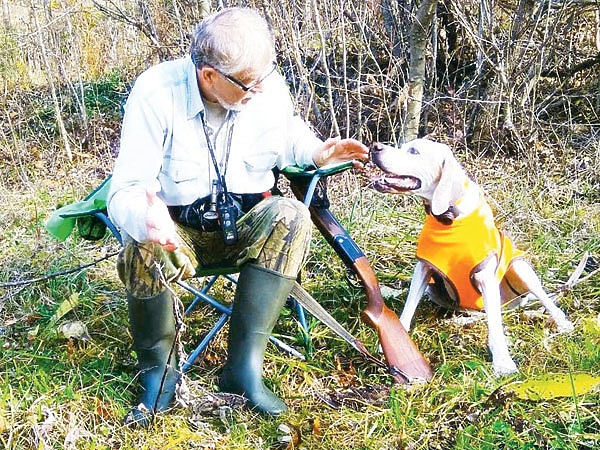 Изображение Оптимальное время работы легавой по вальдшнепу — 3,5 часа. Но и в период охоты надо давать отдых себе и собаке. Фото автора. 