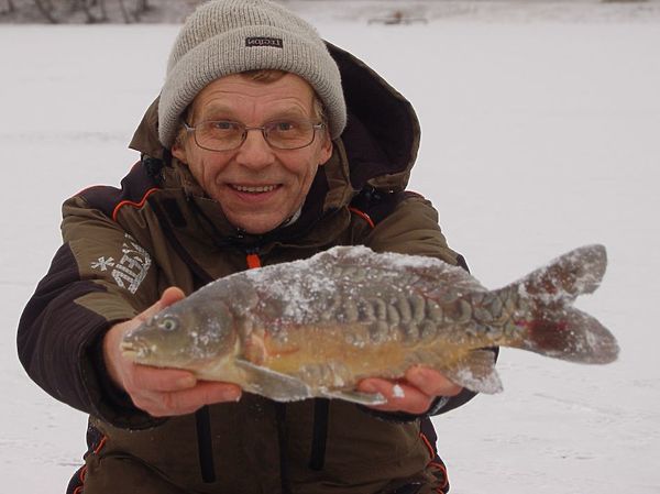 Изображение Зимний карп. Фото: Елена Егорова.