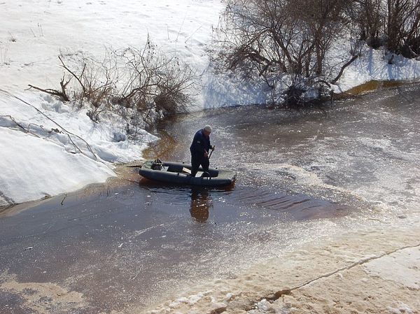 Изображение В верховьях пошла вода. Фото: Андрей Яншевский.