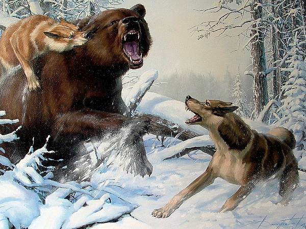 Изображение Обложка журнала &quot;Охота и рыбалка XXI век&quot;. Художник: Татьяна Данчурова