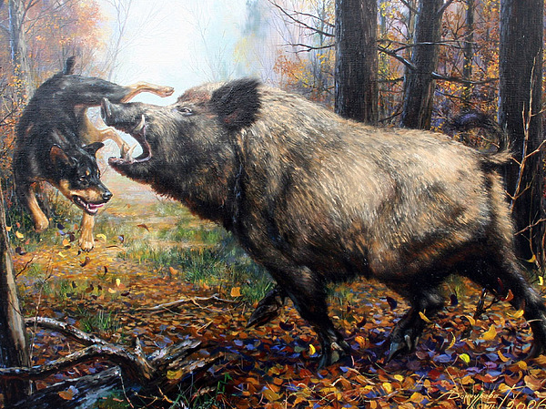 Изображение Обложка журнала &quot;Охота и рыбалка XXI век&quot;. Художник: Татьяна Данчурова