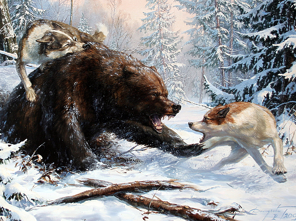 Изображение Обложка журнала &quot;Охота и рыбалка XXI век&quot;. Художник: Татьяна Данчурова