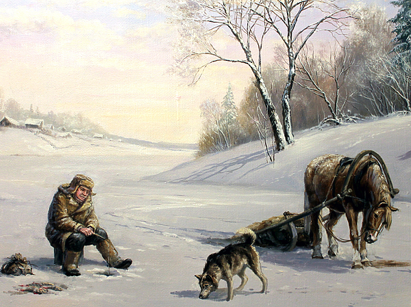 Изображение Обложка журнала &quot;Охота и рыбалка XXI век&quot;. Художник: Татьяна Данчурова