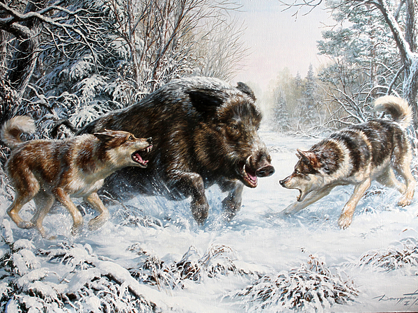 Изображение Обложка журнала &quot;Охота и рыбалка XXI век&quot;. Художник: Татьяна Данчурова