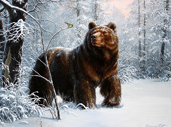 Изображение Обложка журнала &quot;Охота и рыбалка XXI век&quot;. Художник: Татьяна Данчурова